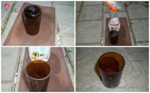 כיצד להפוך כוס מבקבוק זכוכית. חוויה ראשונה