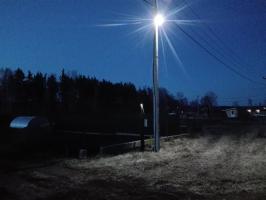 נורות LED של הכפר ושטחה