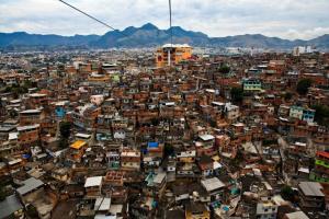 תכונות של בניית הבתים בברזיל. Favela
